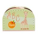 Mini valisette Sophie la girafe spécial bébé - 3 gourdes réutilisables