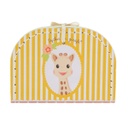 Mini valisette Sophie la girafe spécial bébé - 3 gourdes réutilisables