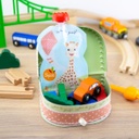 Mini valisette Sophie la girafe spécial bébé - 3 gourdes réutilisables