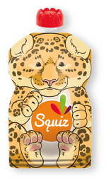 [A001AC001BBC] Gourde compote réutilisable - Amazonie - Jaguar