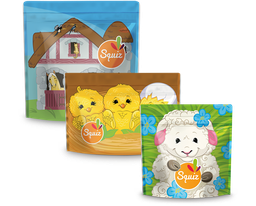 [A003AJ003ABC] Sacs à goûter réutilisables x3 - Ma Petite Ferme